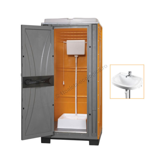 Cabine Toalete Ecologice Tip Turcesc Fără Lavoar orange (2)
